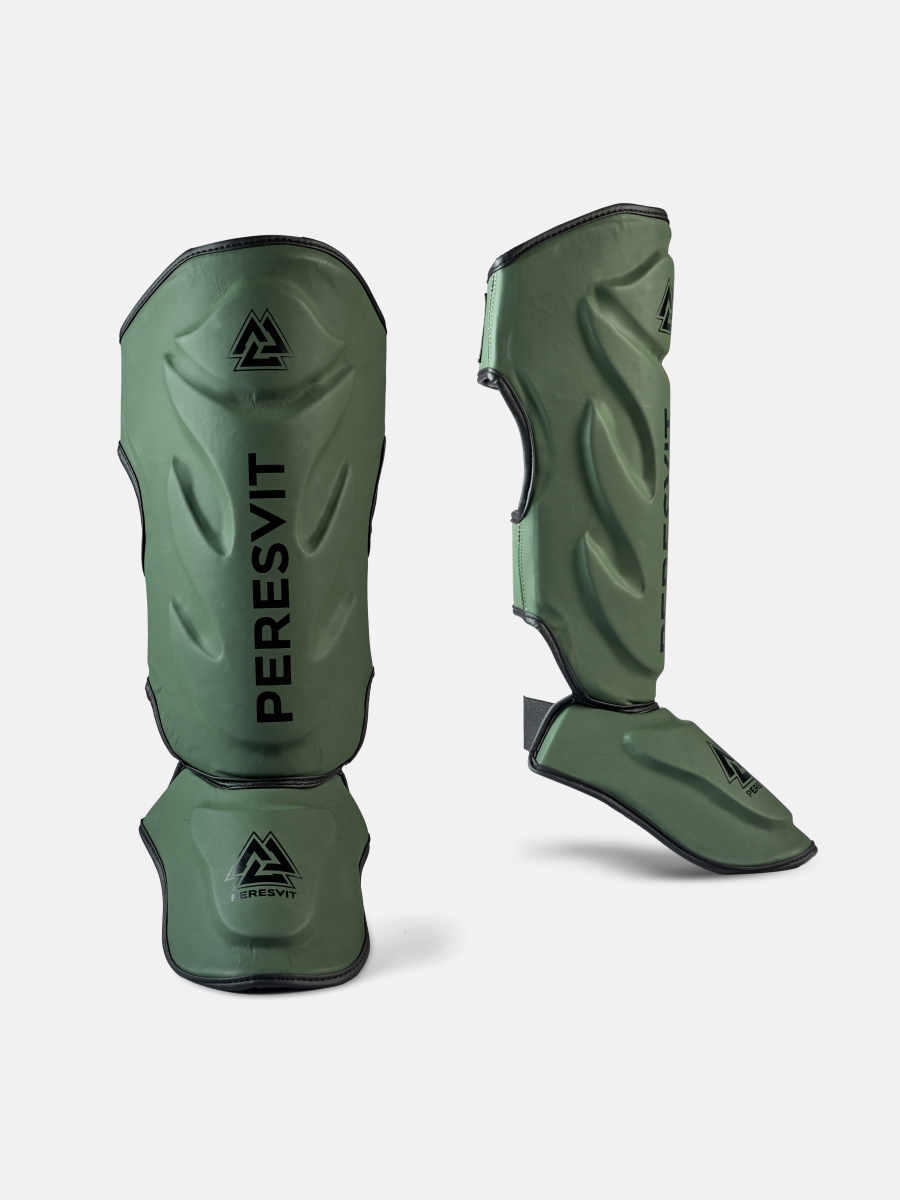 Peresvit Flame Shinguards Military Green